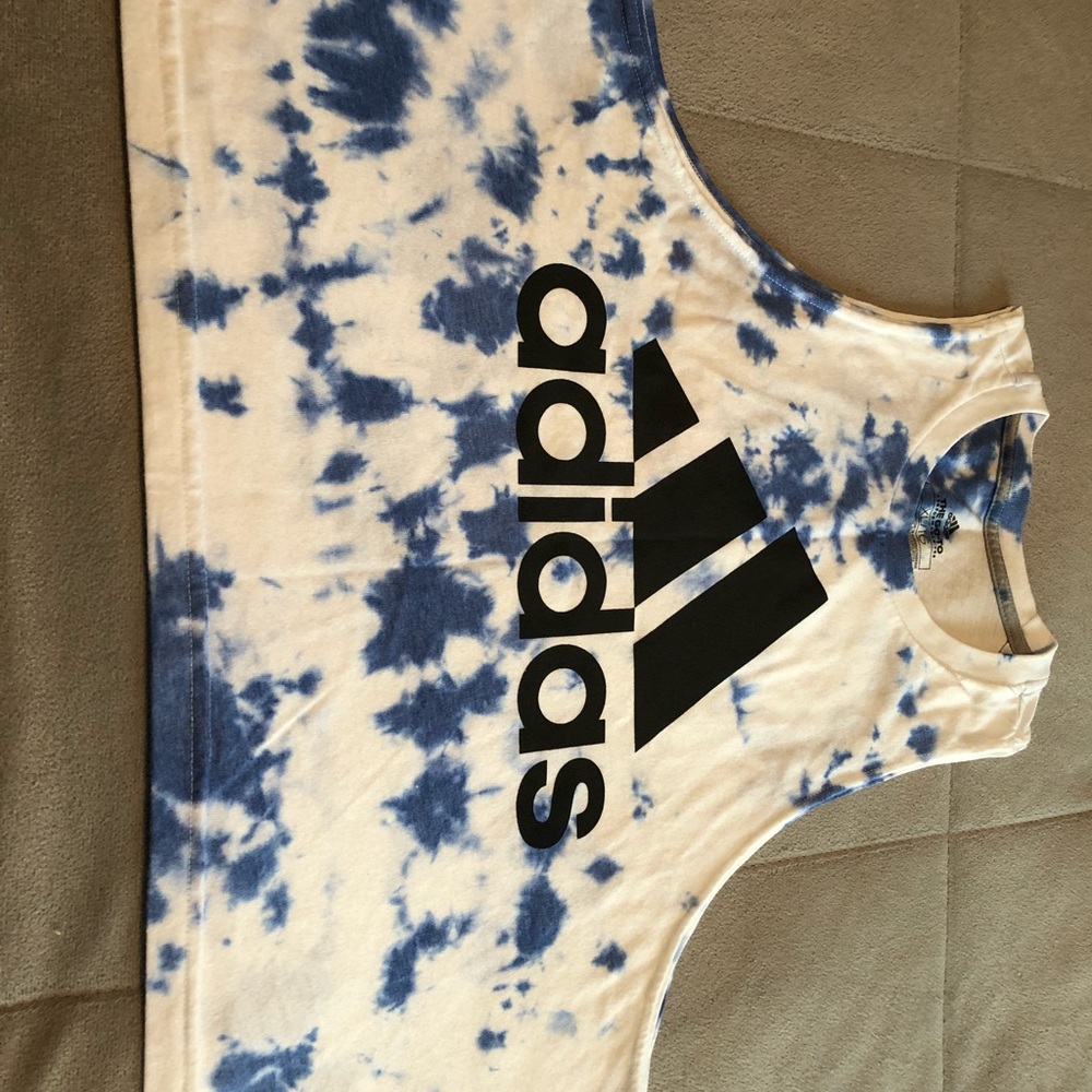 Adidas Tie Dye Crop Top